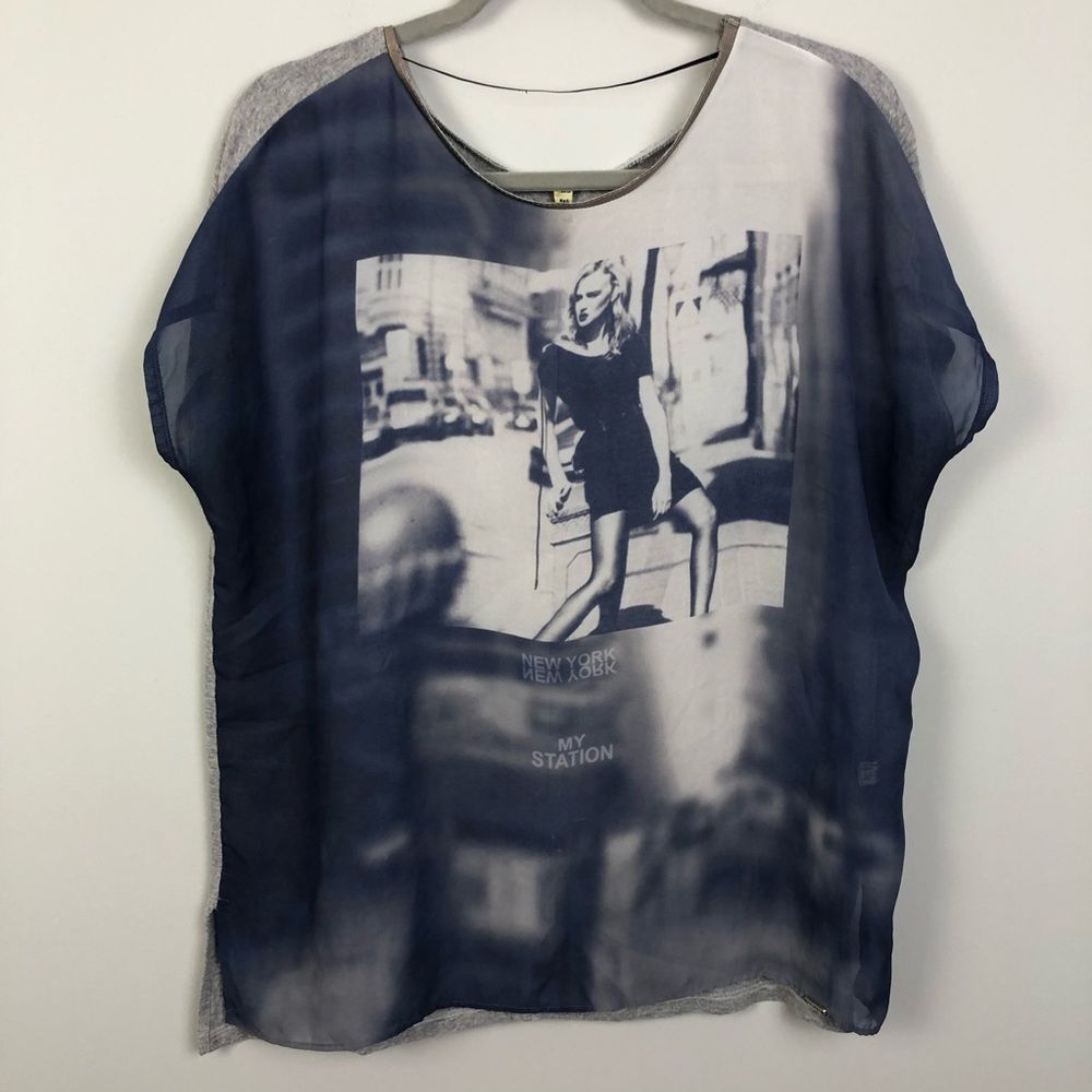 People in New York, my Station T-shirt